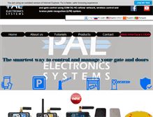 Tablet Screenshot of pal-es.com